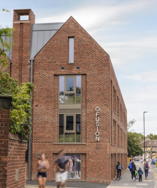 Exterior of Fusion Students' York student accommodation